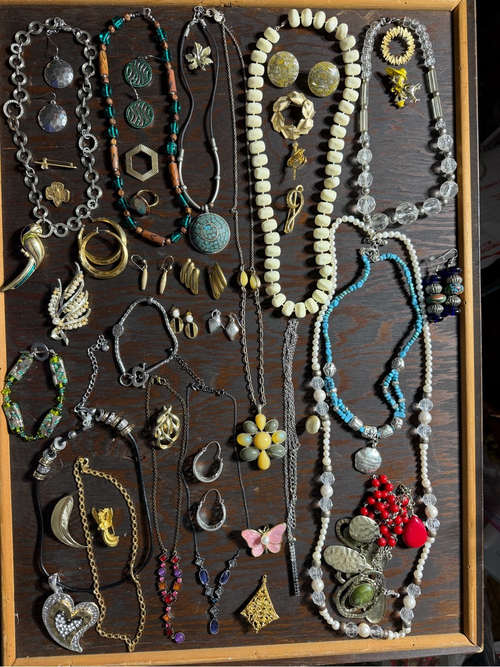 Vintage Mix Jewelry Lot 41 pieces